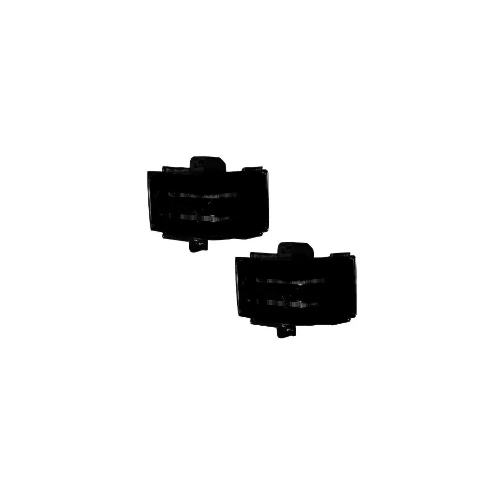 LED Side Mirror Lenses - 2 Pack - REC264245AMBK